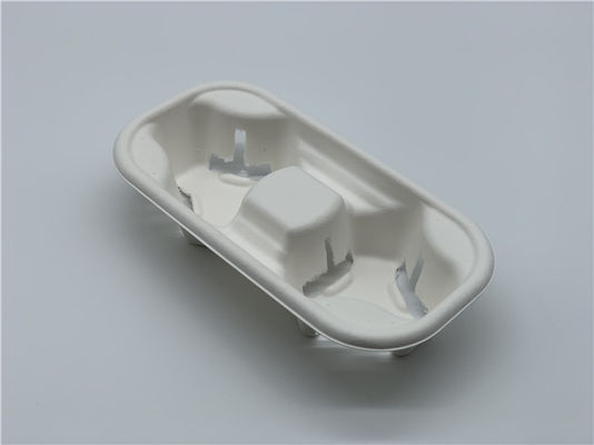 Compostable 4 Cups 13.5g  Paper Cup Carrier