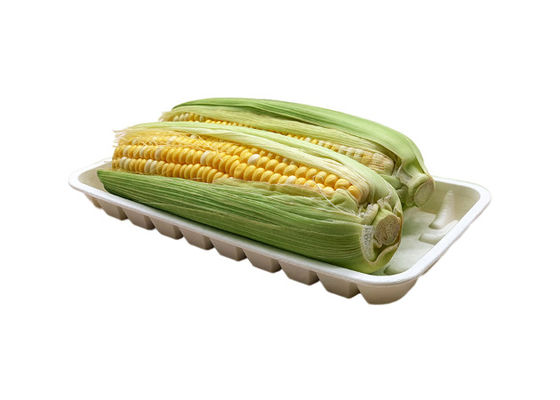 Compostable 21.6g  Catering Microwavable Cornstarch Trays