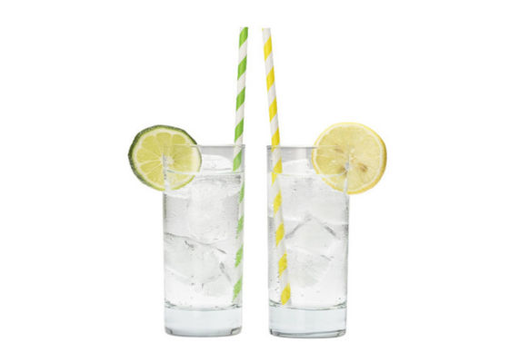 Multi Colored BPA Free 146×6mm Earth Friendly Paper Straws