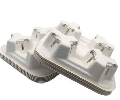 Compostable 4 Cups 13.5g  Paper Cup Carrier