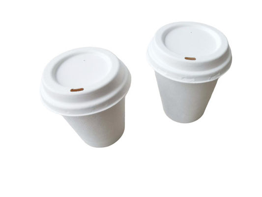 Sugarcane 12oz 350ml Biodegradable Cups And Lids