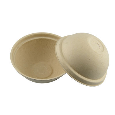 Disposable 80mm Dome Take Away Sugarcane Pulp 100% Biodegradable Paper Cup Lids 90mm Natur For Tea C